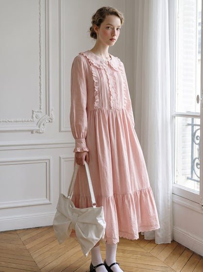 Lace Doll-Collar Dress