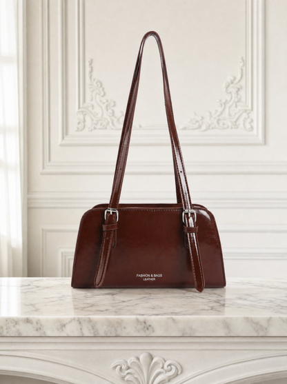 Bowling-Style Shoulder Bag