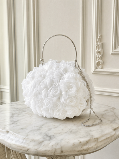 3D Floral Shell Bag