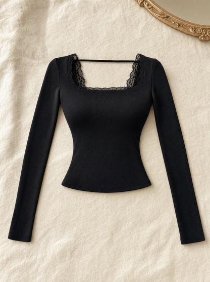 Lace Square-Neck Cami Top